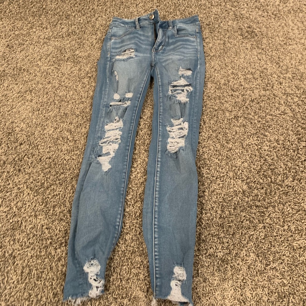 AE skinny jeggings